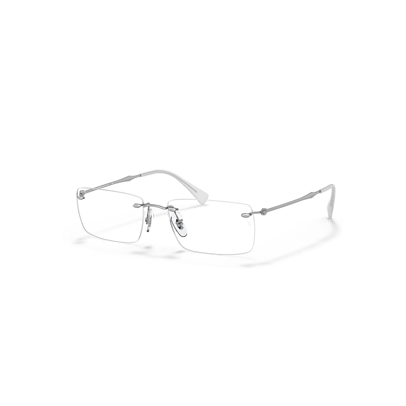 Ray-Ban Rb8755 Optics  Silber Fassung Klar Glas Polarisiert 54-17 von Ray-Ban