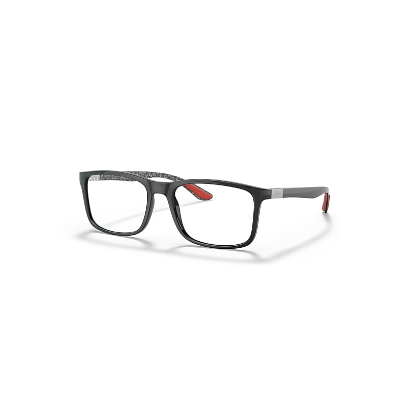 Ray-Ban Rb8908 Optics  Schwarz Fassung Klar Glas Polarisiert 55-18 von Ray-Ban