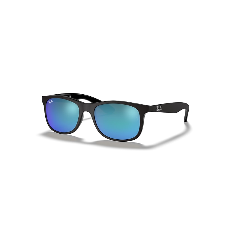 Ray-Ban Rb9062s Kids Sonnenbrillen Schwarz Fassung Blau Glas 48-16 von Ray-Ban