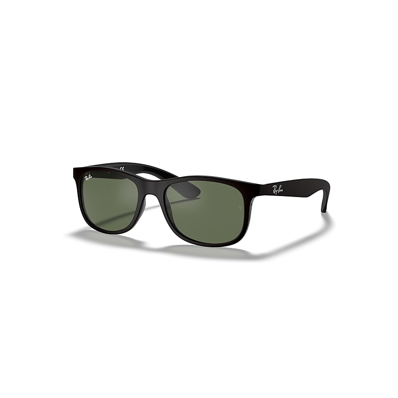 Ray-Ban Rb9062s Kids Sonnenbrillen Schwarz Fassung Grün Glas 48-16 von Ray-Ban