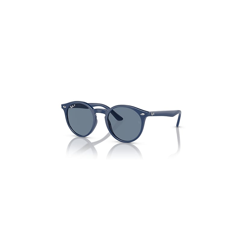 Ray-Ban Rb9064s Kids Sonnenbrillen Blau Fassung Blau Glas Polarisiert 44-19 von Ray-Ban