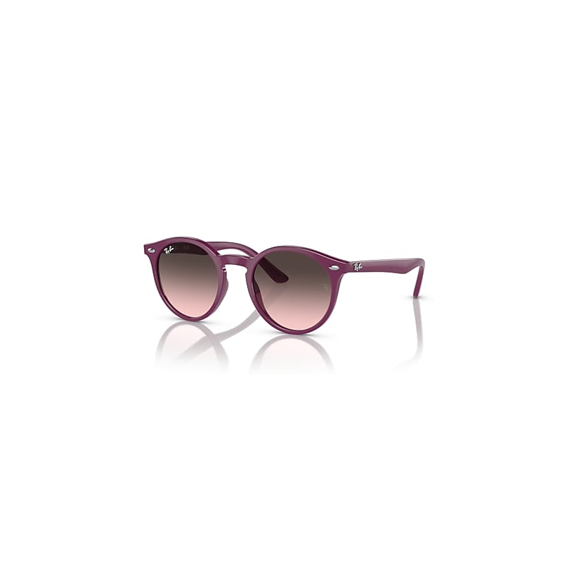 Ray-Ban Rb9064s Kids Sonnenbrillen Kirschrot Fassung Rosa Glas 44-19 von Ray-Ban