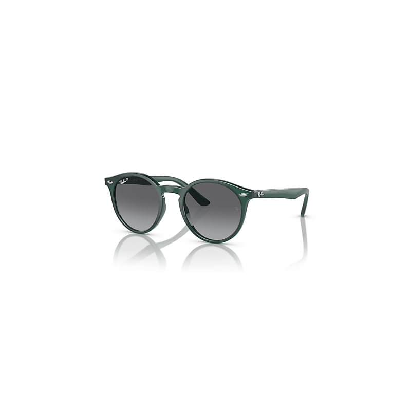 Ray-Ban Rb9064s Kids Sonnenbrillen Opalgrün Fassung Grau Glas Polarisiert 44-19 von Ray-Ban