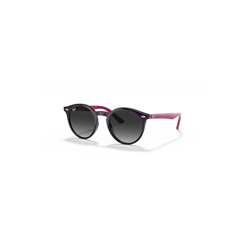 Ray-Ban Rb9064s Kids Sonnenbrillen Violett Fassung Grau Glas 44-19 von Ray-Ban