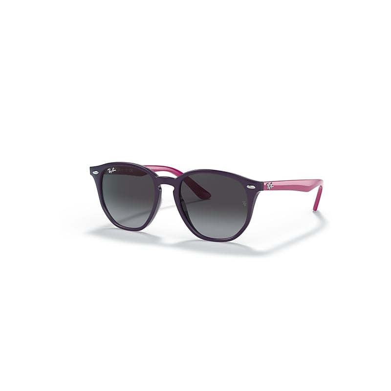 Ray-Ban Rb9070s Kids Sonnenbrillen Fuchsiarot Fassung Grau Glas 46-16 von Ray-Ban