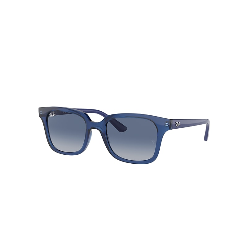 Ray-Ban Rb9071s Kids Sonnenbrillen Blau Fassung Blau Glas 48-18 von Ray-Ban