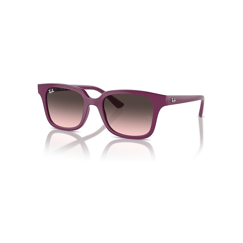 Ray-Ban Rb9071s Kids Sonnenbrillen Kirschrot Fassung Rosa Glas 48-18 von Ray-Ban