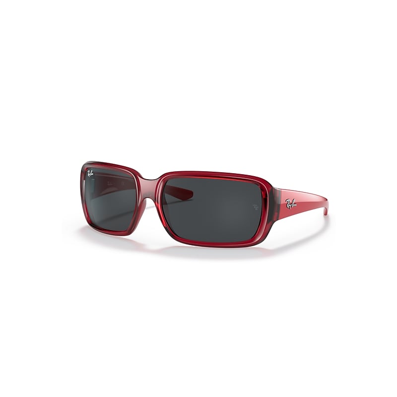 Ray-Ban Rb9072s Kids Sonnenbrillen Rot Fassung Grau Glas 51-14 von Ray-Ban