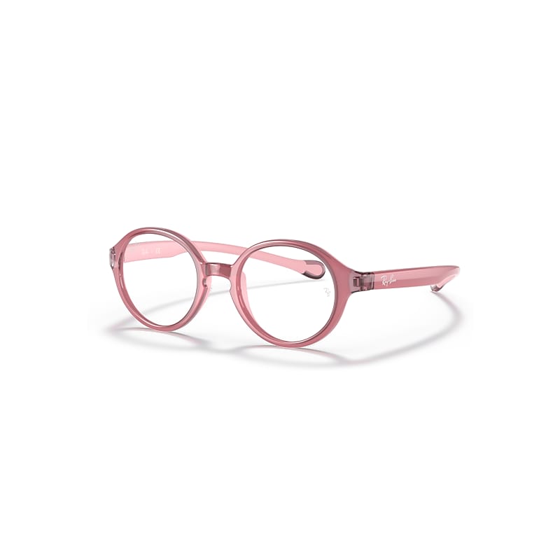 Ray-Ban Rb9075 Optics Kids  Rosa Fassung Klar Glas Polarisiert 39-16 von Ray-Ban