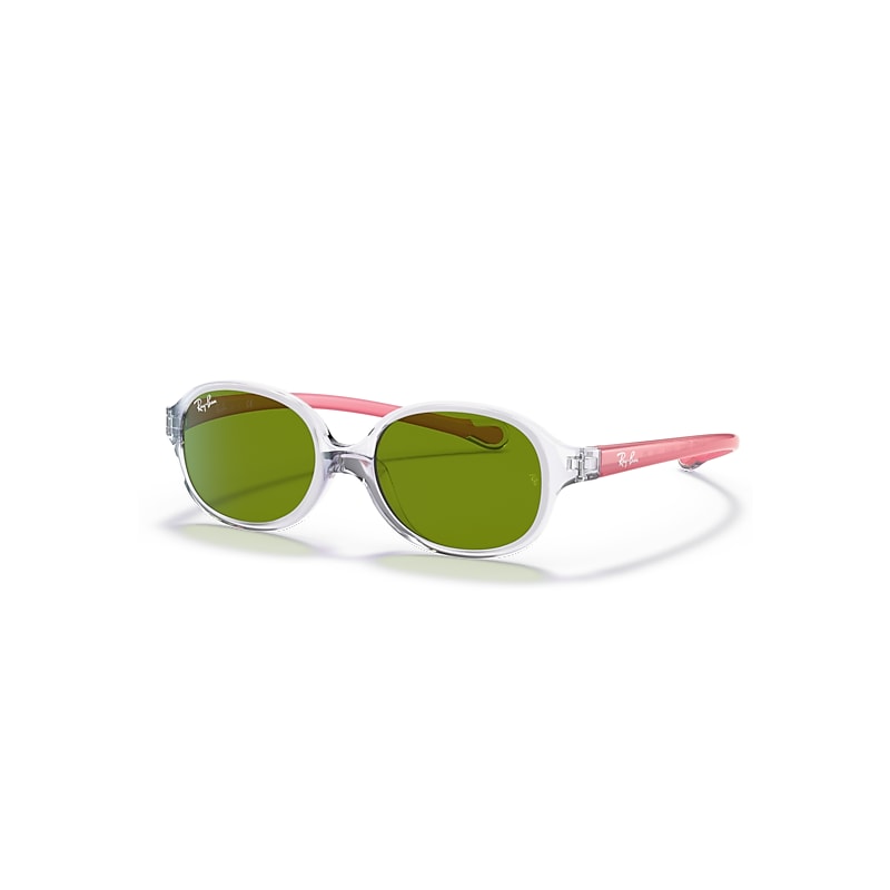 Ray-Ban Rb9187s Kids Sonnenbrillen Rot Fassung Grün Glas 39-14 von Ray-Ban