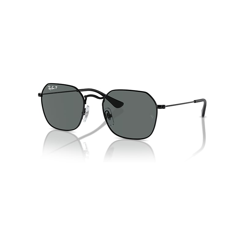 Ray-Ban Rb9594s Kids Sonnenbrillen Schwarz Fassung Grau Glas Polarisiert 49-19 von Ray-Ban