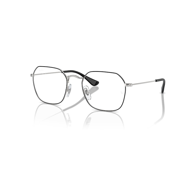 Ray-Ban Rb9594v Optics Kids  Silber Fassung Klar Glas Polarisiert 45-19 von Ray-Ban