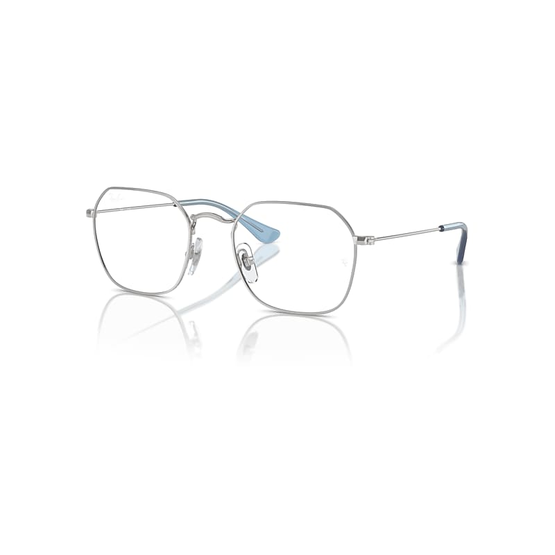 Ray-Ban Rb9594v Optics Kids  Silber Fassung Klar Glas Polarisiert 45-19 von Ray-Ban