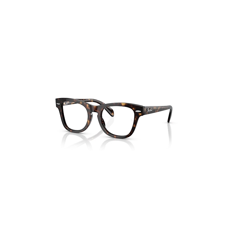 Ray-Ban Rb9707v Optics Kids  Havana Fassung Klar Glas Polarisiert 44-18 von Ray-Ban