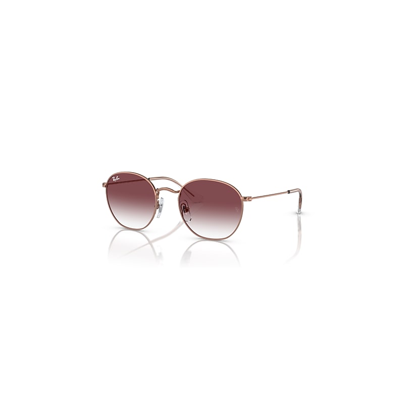 Ray-Ban Rob Kids Sonnenbrillen Rotgold Fassung Violett Glas 48-19 von Ray-Ban