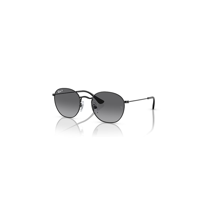 Ray-Ban Rob Kids Sonnenbrillen Schwarz Fassung Grau Glas Polarisiert 48-19 von Ray-Ban