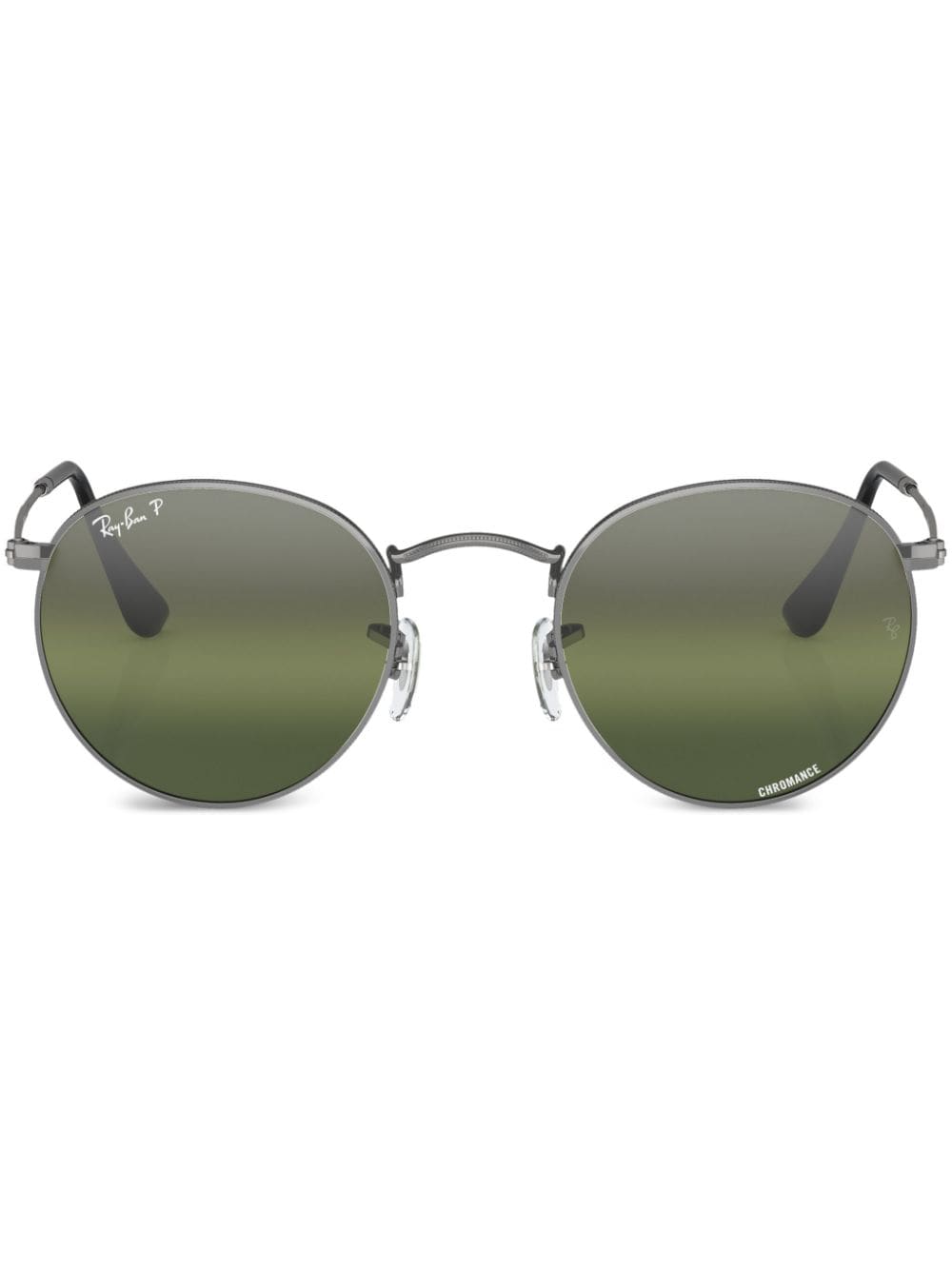 Ray-Ban Runde Chromance Sonnenbrille - Grau von Ray-Ban