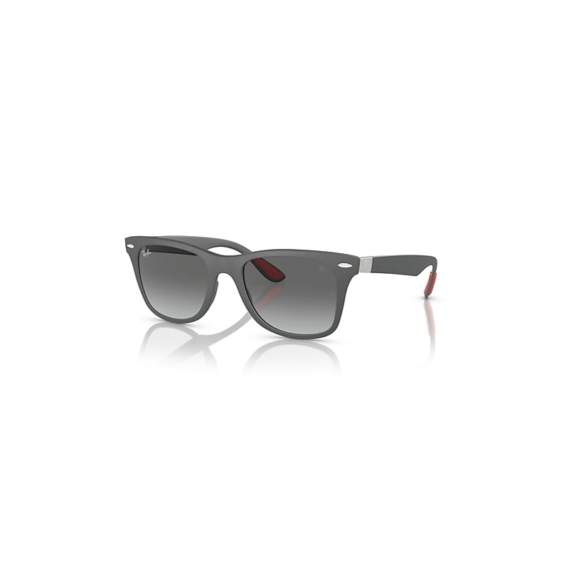 Ray-Ban Scuderia Ferrari Monaco Ltd | Customized By Charles Leclerc Sonnenbrillen Grau Fassung Grau Glas 52-20 von Ray-Ban