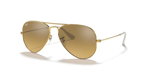 Ray Ban Sonnenbrille 3025 001/3 Braun(Gestell: Gold, Gläser: Braun-Silber verspiegelt) von Ray-Ban