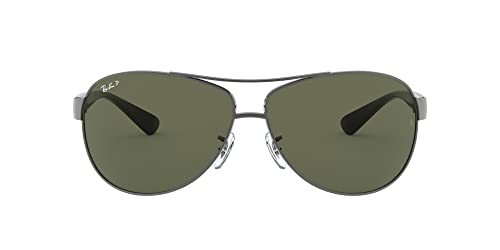 Ray Ban Sonnenbrille Metallic RB 3386 004/9A grau von Ray-Ban