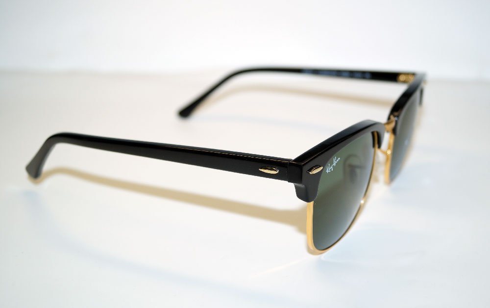 Ray-Ban Sonnenbrille RAY BAN Sonnenbrille Sunglasses RB 3016 W0365 Gr.55 Clubmaster von Ray-Ban