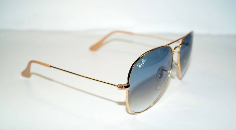 Ray-Ban Sonnenbrille RAY BAN Sonnenbrille Sunglasses RB 3025 001/3F Gr.58 Aviator von Ray-Ban