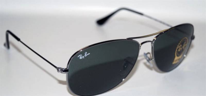 Ray-Ban Sonnenbrille RAY BAN Sonnenbrille Sunglasses RB 3362 004 Gr. 59 Cockpit Highstreet von Ray-Ban