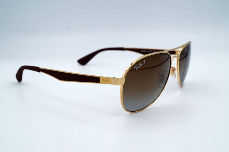 Ray-Ban Sonnenbrille RAY BAN Sonnenbrille Sunglasses RB 3549 001 T5 Polarized von Ray-Ban