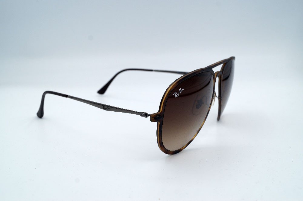 Ray-Ban Sonnenbrille RAY BAN Sonnenbrille Sunglasses RB 4211 894 13 Tech LightRay Aviator von Ray-Ban