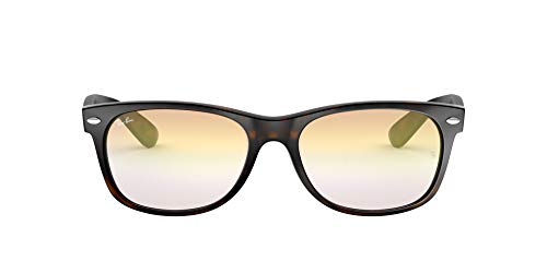 Ray-Ban Sonnenbrille RB2132 Wayfarer Sonnenbrille 55, Braun von Ray-Ban