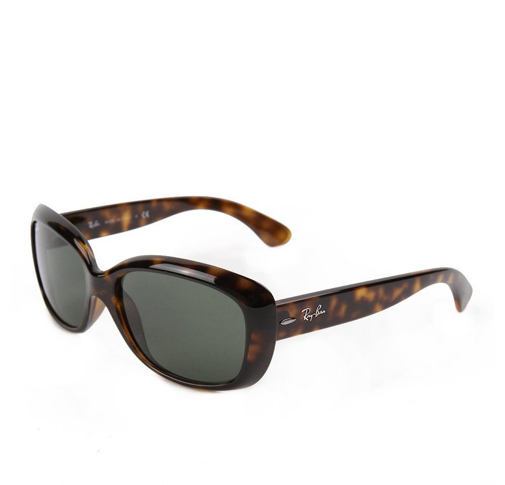 Ray-Ban Sonnenbrille Ray-Ban Jackie Ohh RB4101 710/58 Light Havana Dark Green von Ray-Ban