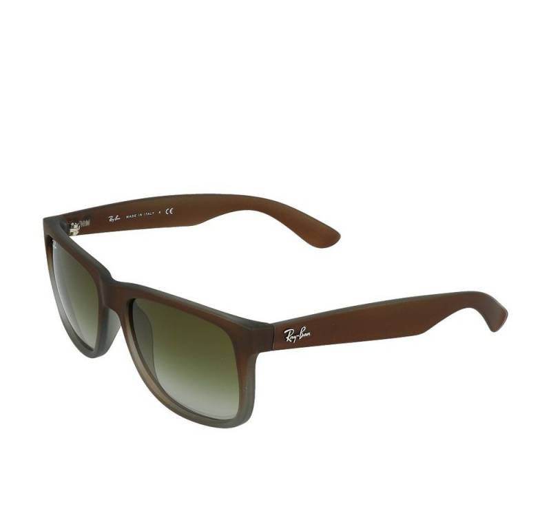 Ray-Ban Sonnenbrille Ray-Ban Justin RB4165 854/7Z 55 Brown Green Gradient von Ray-Ban