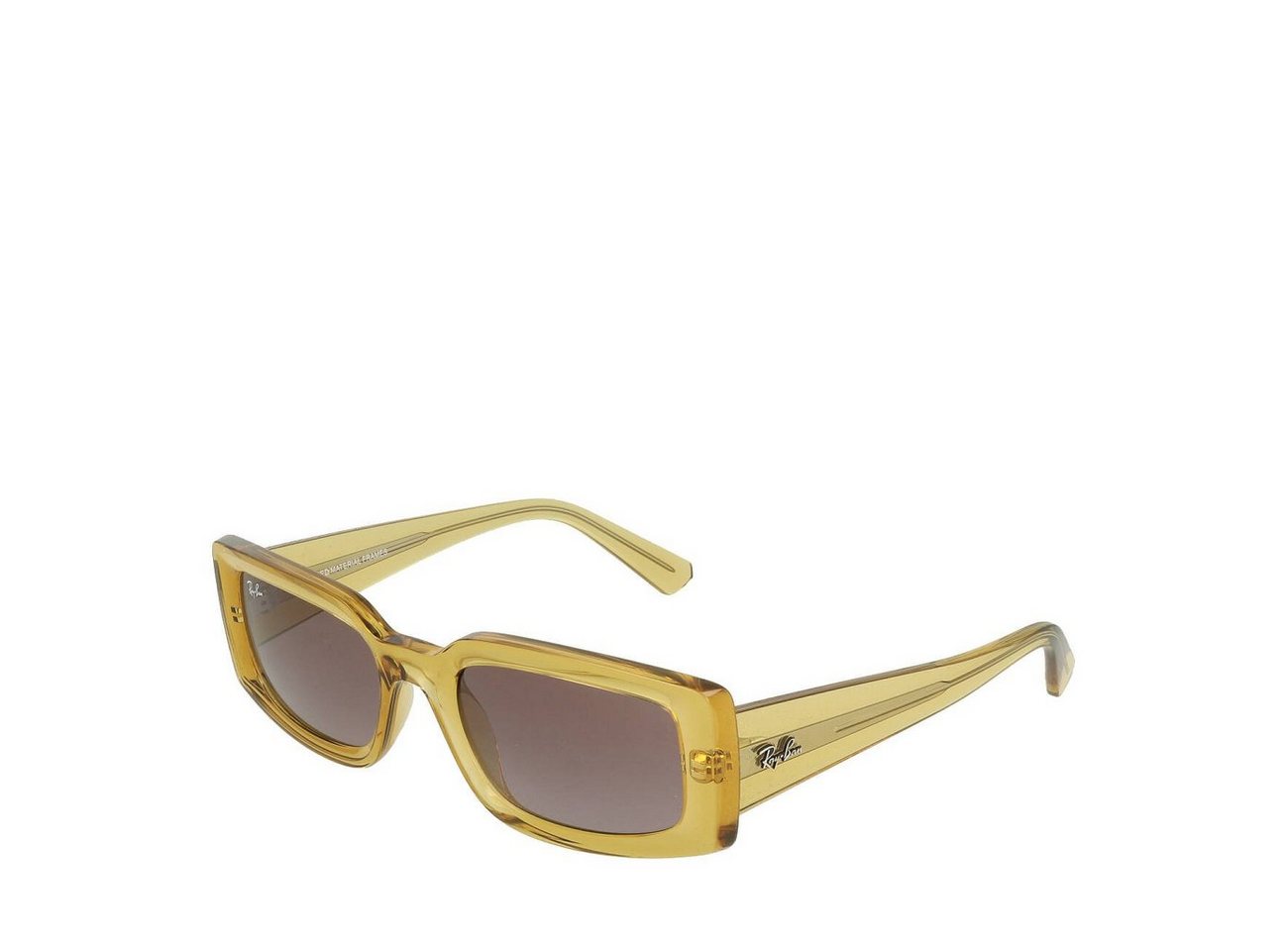 Ray-Ban Sonnenbrille Ray-Ban Kiliane Bio Based RB4395 66828H 54 Transparent Yellow Violet von Ray-Ban