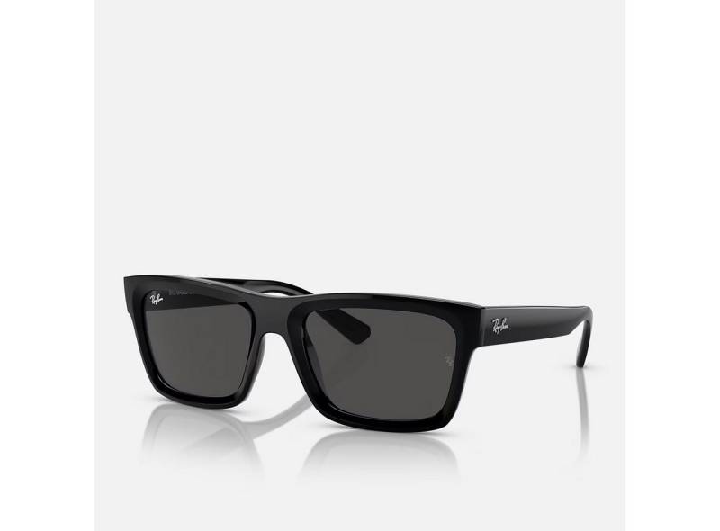 Ray-Ban Sonnenbrille Ray-Ban Warren Bio Based RB4396 667787 57 Black Dark Grey von Ray-Ban