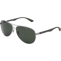 Ray Ban Herren Sonnenbrille silber Metall von Ray Ban