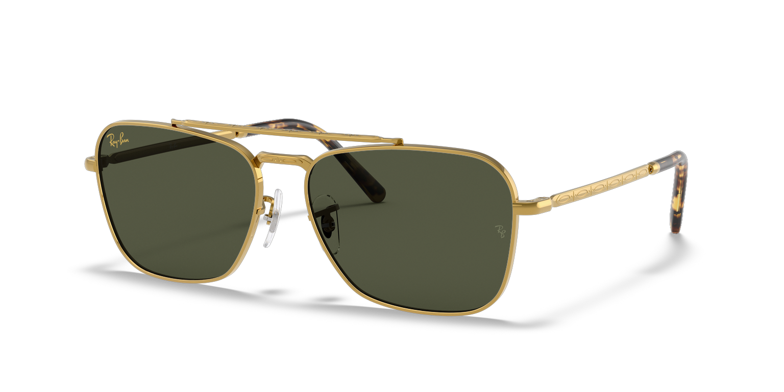 Ray-Ban  Sonnenbrillen Gold Fassung  Glas Polarisiert 58--14 von Ray-Ban