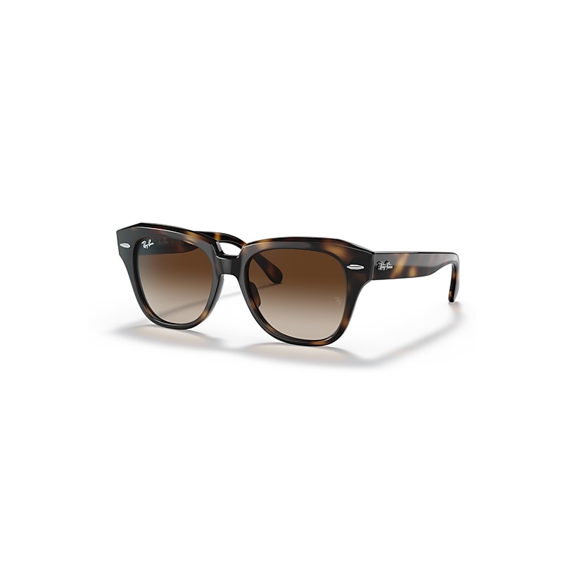 Ray-Ban State Street Kids Sonnenbrillen Havana Fassung Braun Glas 46-15 von Ray-Ban