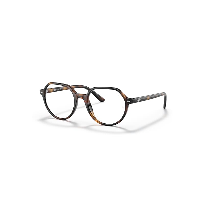 Ray-Ban Thalia Optics Kids  Havana Fassung Klar Glas Polarisiert 45-16 von Ray-Ban