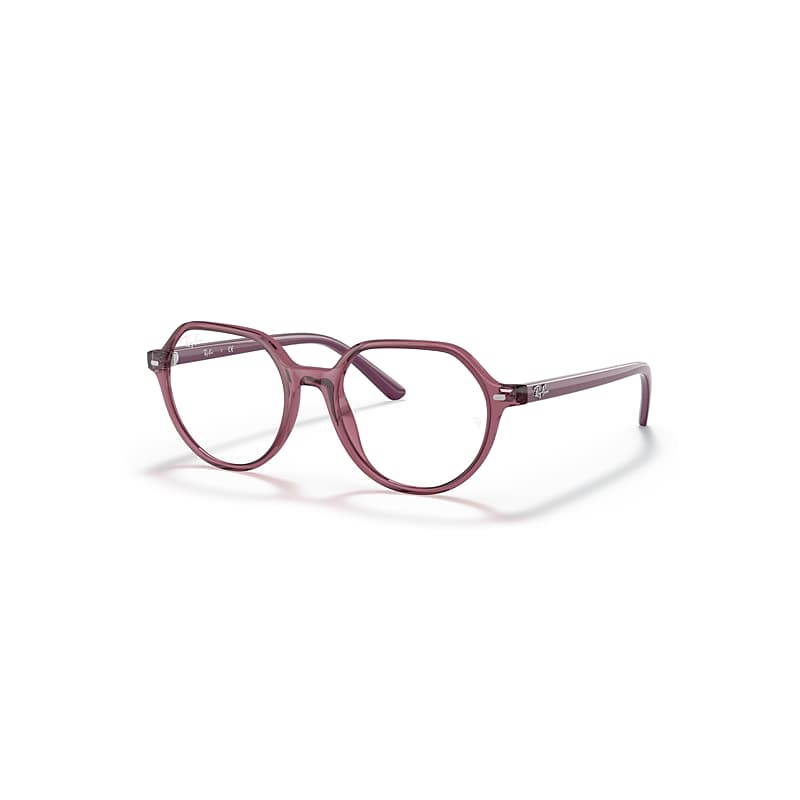 Ray-Ban Thalia Optics Kids  Violett Fassung Klar Glas Polarisiert 45-16 von Ray-Ban