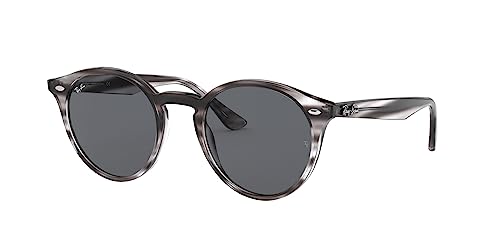 Ray-Ban Unisex 0rb2180 0RB2180643087, Blau (Striped Grey Havana), 49.0 von Ray-Ban