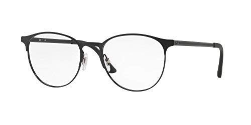 Ray-Ban Unisex-Erwachsene 0rx 6375 2944 53 Brillengestell, Schwarz (Black Top On Matte Black) von Ray-Ban