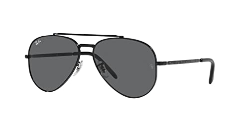 Ray-Ban Unisex 0rb3625 Sonnenbrille, Schwarz/Grau, 58 von Ray-Ban