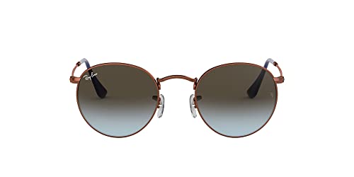 Ray-Ban Herren Round Metal Brillengestelle, Gold (Shiny Dark Bronze), 50 von Ray-Ban