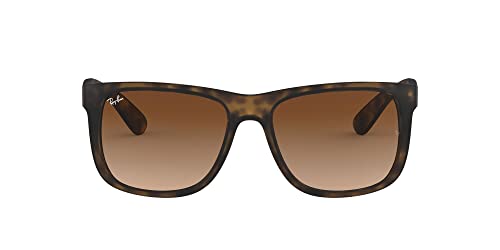 Ray-Ban Unisex Justin Sonnenbrille, Braun (Gestell: Braun (Light Havana) Glas: Braun Verlauf 710/13), 51 EU von Ray-Ban