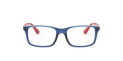 Ray-Ban Unisex-Kinder 0RY 1570 3721 49 Brillengestelle, Blau (Transparent Blue) von Ray-Ban