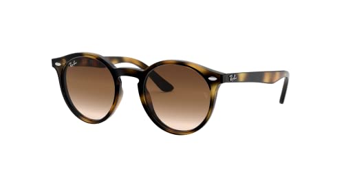 Ray-Ban Unisex-Kinder 9064s Sonnenbrille, Braun (Shiny Havana/Brown Gradient), 44 von Ray-Ban