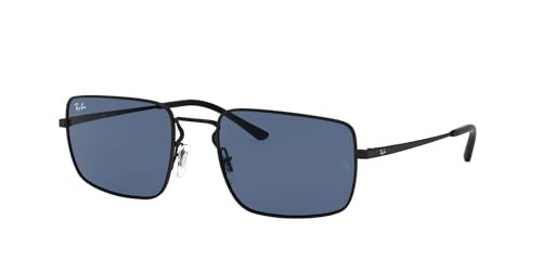 Ray-Ban Unisex Rb3669 Sonnenbrille, Schwarz/Dunkelblau, 0 von Ray-Ban