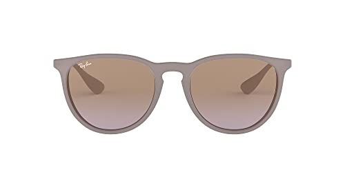 Ray-Ban Unisex Rb4171 Sonnenbrille, Braun (Gestell: Braun,silber, Gläserfarbe: Braun-violett Verlauf 600068), Medium (Herstellergröße: 54) EU von Ray-Ban