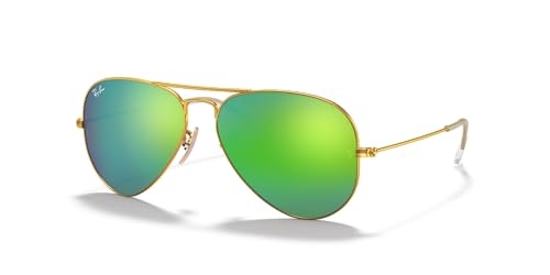 Ray-Ban Sonnenbrille RB3025 Aviator Sonnenbrille 58, Gold von Ray-Ban