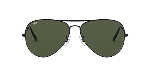 Ray-Ban MOD. 3026 Ray-Ban Sonnenbrille MOD. 3026 Aviator Sonnenbrille 62, Schwarz von Ray-Ban